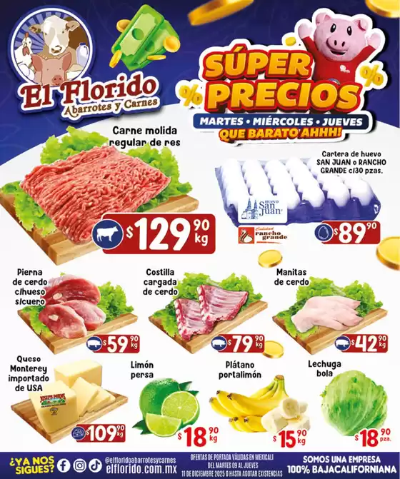 Catálogo El Florido en El Pueblito | Promociones actuales | 2025-12-09T00:00:00.000Z - 2025-12-11T00:00:00.000Z