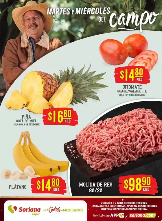 Catálogo Soriana Súper en La Paz | VolMartesHiper091225Noreste | 2025-12-09T00:00:00.000Z - 2025-12-10T00:00:00.000Z