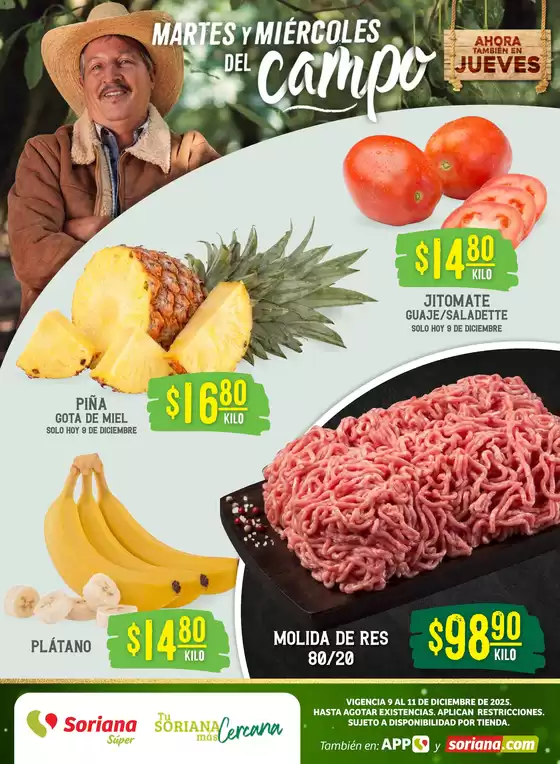 Catálogo Soriana Súper en La Paz | VolMartesSuper091225Saltillo | 2025-12-09T00:00:00.000Z - 2025-12-11T00:00:00.000Z