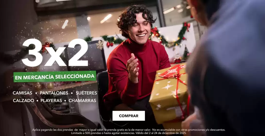 Catálogo Men's Fashion en Técpan de Galeana | Promo | 2025-12-11T00:00:00.000Z - 2025-12-24T00:00:00.000Z