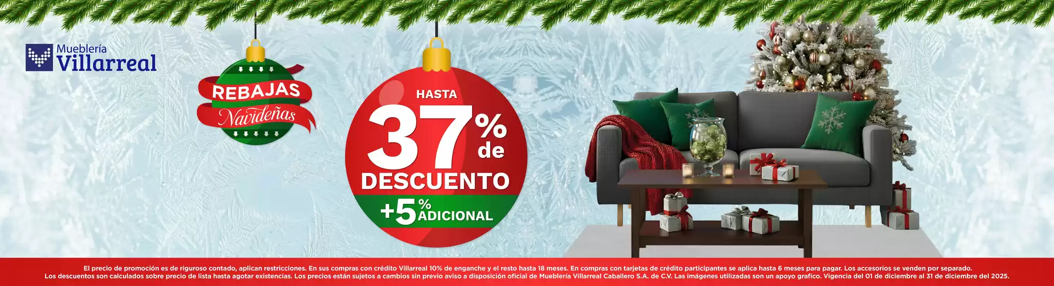 Catálogo Mueblería Villarreal en Técpan de Galeana | Promos | 2025-12-11T00:00:00.000Z - 2025-12-31T00:00:00.000Z