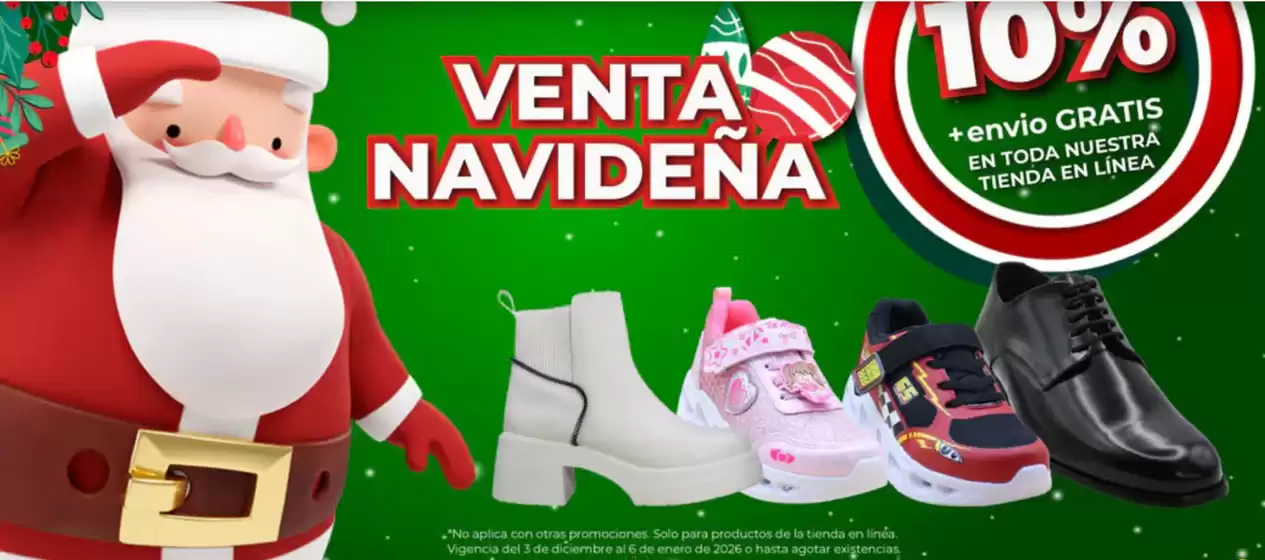 Catálogo Zapaterías León en Tepic | Promo | 2025-12-11T00:00:00.000Z - 2026-01-06T00:00:00.000Z