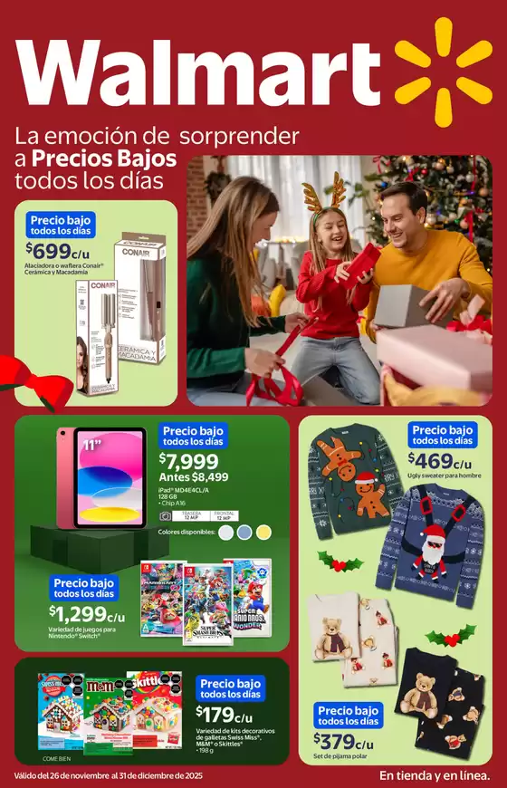 Catálogo Walmart en Álvaro Obregón (CDMX) | Folleto | 2025-12-11T00:00:00.000Z - 2025-12-31T00:00:00.000Z