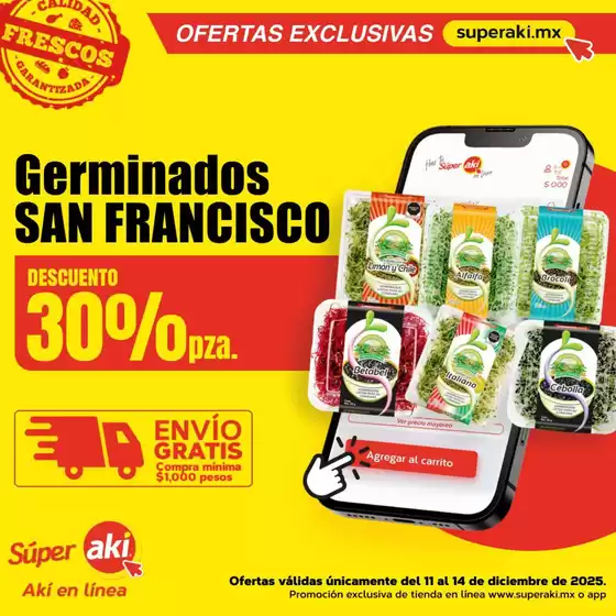 Catálogo Súper Aki en La Magdalena Contreras | Ofertas Súper Aki | 2025-12-11T00:00:00.000Z - 2025-12-14T00:00:00.000Z
