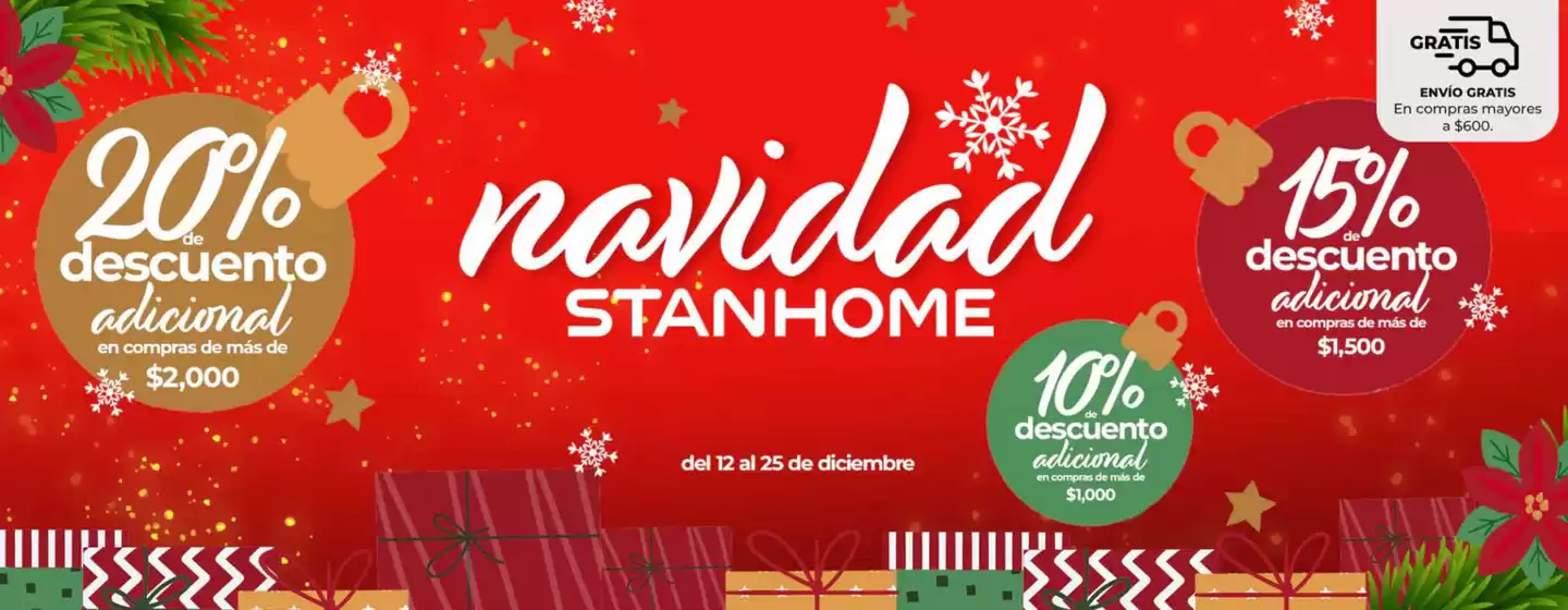 Catálogo Stanhome en Guadalajara | Promo | 2025-12-12T00:00:00.000Z - 2025-12-25T00:00:00.000Z