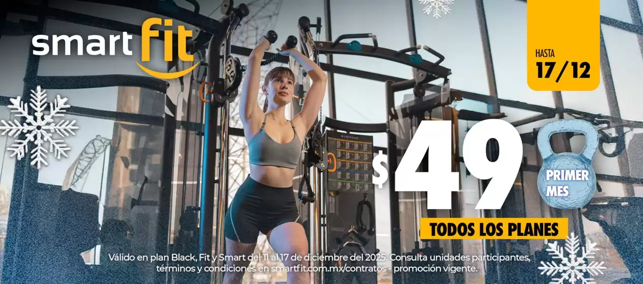 Catálogo Smart Fit en Oaxaca de Juárez | Promo | 2025-12-12T00:00:00.000Z - 2025-12-17T00:00:00.000Z