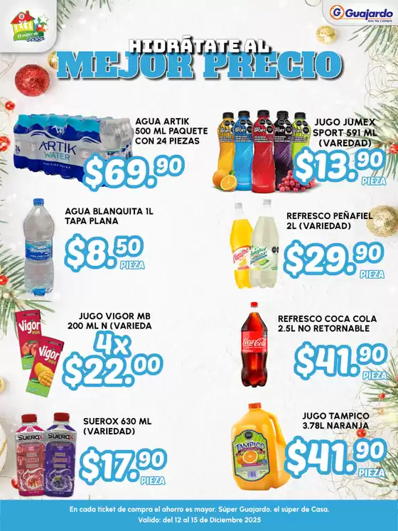Catálogo Guajardo | Nuestras mejores gangas | 2025-12-12T00:00:00.000Z - 2025-12-15T00:00:00.000Z