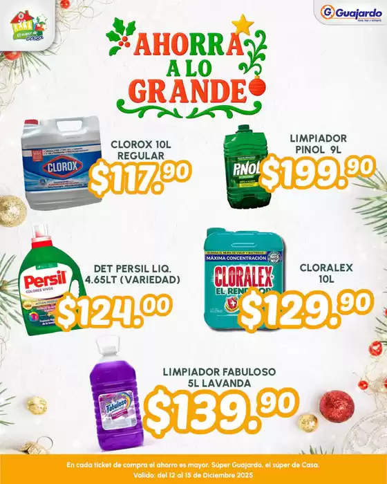 Catálogo Guajardo en Cuajimalpa de Morelos | Ofertas principales y descuentos | 2025-12-12T00:00:00.000Z - 2025-12-15T00:00:00.000Z