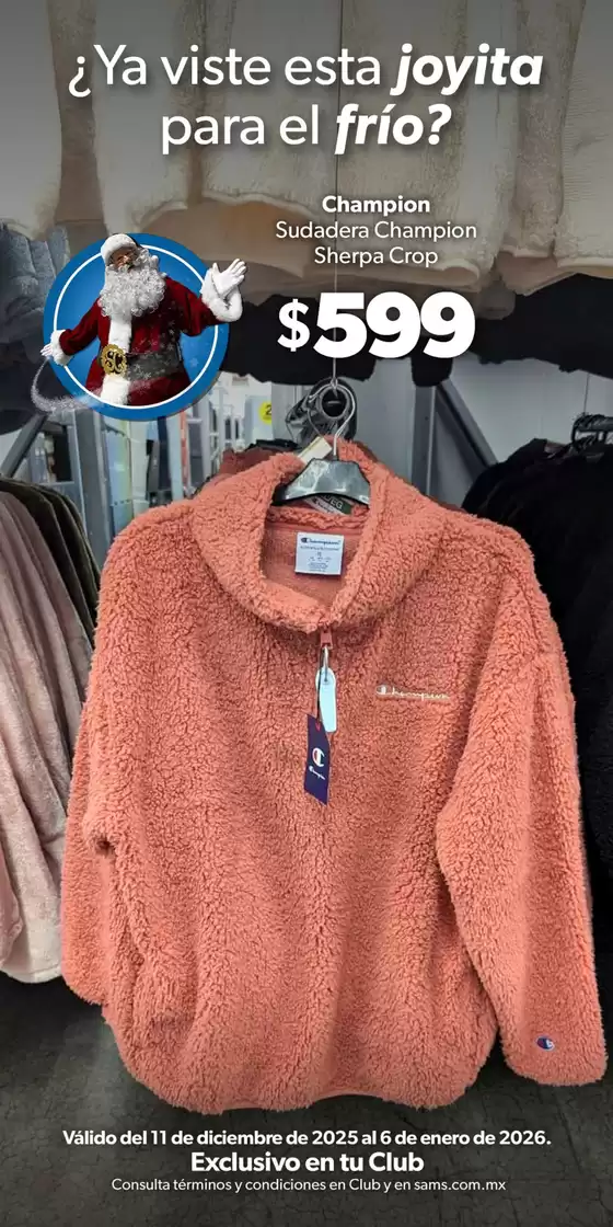Catálogo Sam's Club en Ciudad Victoria | Ofertas especiales para ti | 2025-12-11T00:00:00.000Z - 2026-01-06T00:00:00.000Z