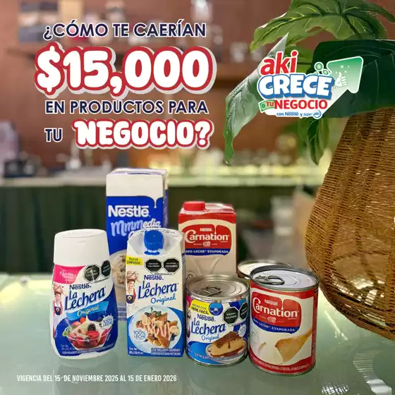 Catálogo Súper Aki | Ofertas Súper Aki | 2025-11-15T00:00:00.000Z - 2026-01-15T00:00:00.000Z