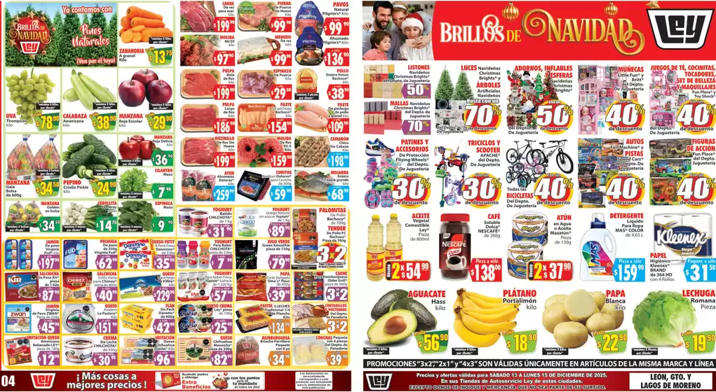 Catálogo Casa Ley en Victoria de Durango | Ofertas especiales atractivas para todos | 2025-12-13T00:00:00.000Z - 2025-12-15T00:00:00.000Z