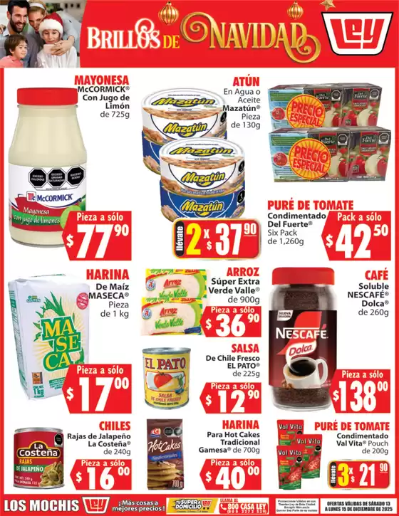 Catálogo Casa Ley en Victoria de Durango | Excelente oferta para cazadores de gangas | 2025-12-13T00:00:00.000Z - 2025-12-15T00:00:00.000Z