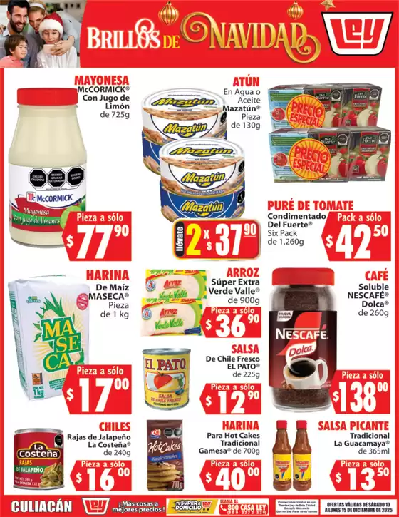 Catálogo Casa Ley | Ofertas principales para ahorradores | 2025-12-13T00:00:00.000Z - 2025-12-15T00:00:00.000Z