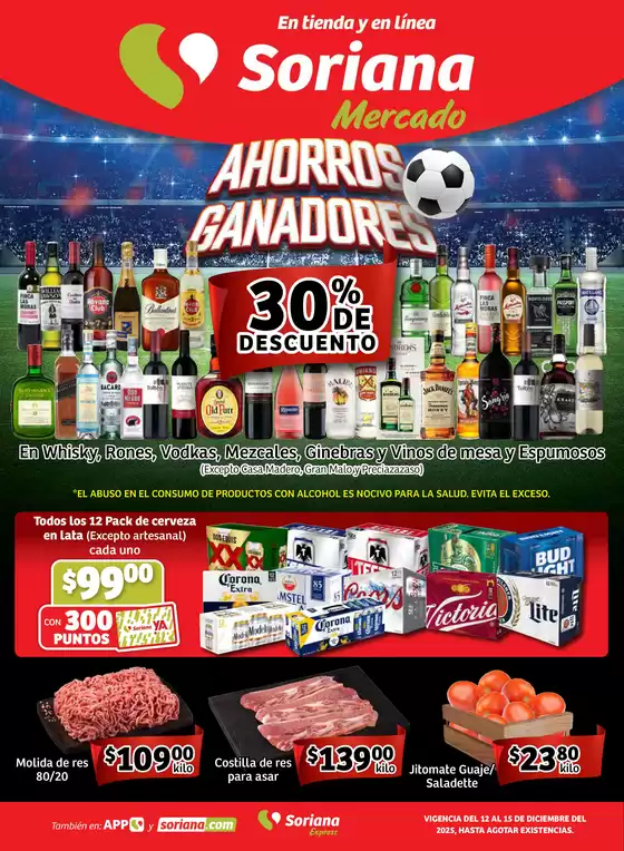 Catálogo Soriana Mercado | VolanteAhorrosGanadoresMDOEXP121225 | 2025-12-12T00:00:00.000Z - 2025-12-15T00:00:00.000Z
