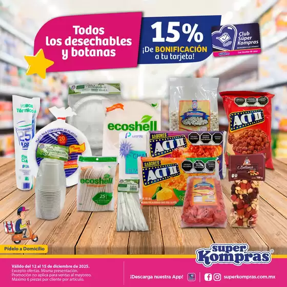 Catálogo Super kompras en San Nicolás de los Garza | Ofertas principales para ahorradores | 2025-12-12T00:00:00.000Z - 2025-12-15T00:00:00.000Z