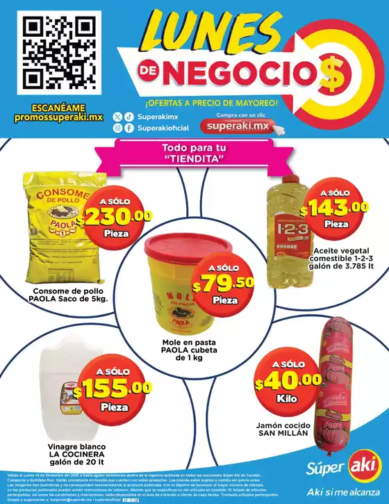 Catálogo Súper Aki en San Jorge Pueblo Nuevo | LUNES DE NEGOCIO 15 DIC compressed | 2025-12-15T00:00:00.000Z - 2025-12-15T00:00:00.000Z