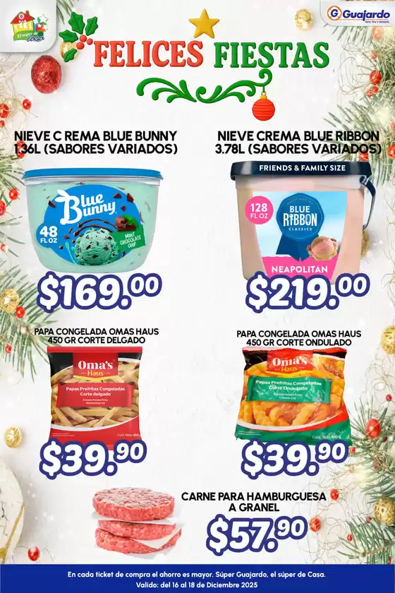 Catálogo Guajardo en Cosamaloapan | Ofertas principales para todos los cazadores de gangas | 2025-12-16T00:00:00.000Z - 2025-12-18T00:00:00.000Z