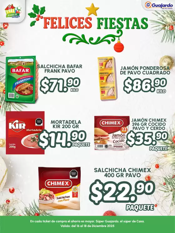 Catálogo Guajardo en Cosamaloapan | Ofertas especiales para ti | 2025-12-16T00:00:00.000Z - 2025-12-18T00:00:00.000Z