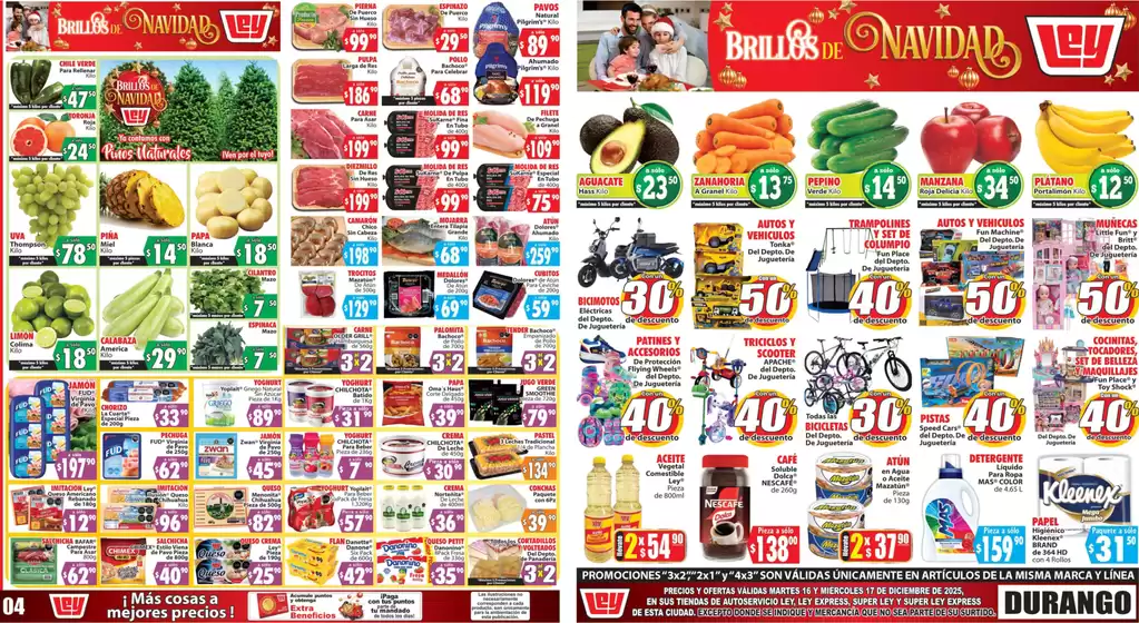 Catálogo Casa Ley en Monterrey | Ofertas principales para ahorradores | 2025-12-16T00:00:00.000Z - 2025-12-17T00:00:00.000Z