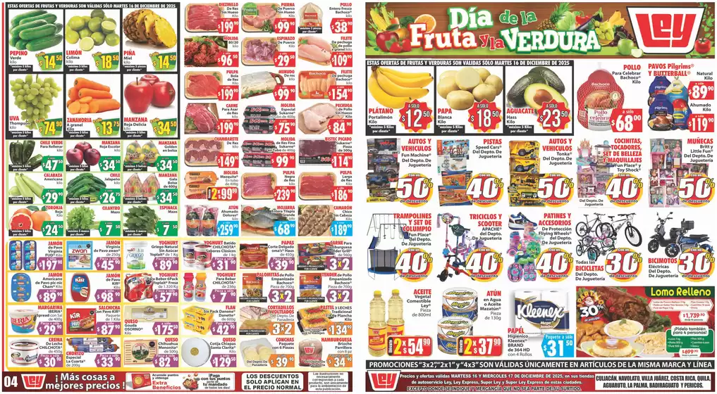 Catálogo Casa Ley en Colonia Linda Vista | Ahorra ahora con nuestras ofertas | 2025-12-16T00:00:00.000Z - 2025-12-17T00:00:00.000Z