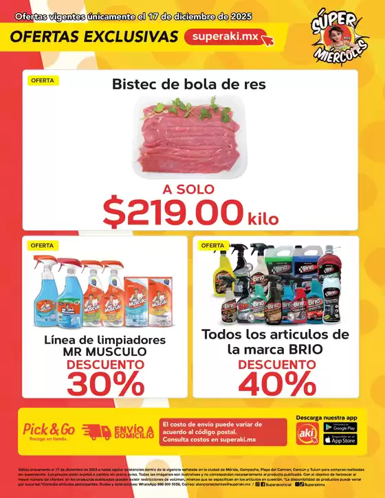 Catálogo Aki Gran Mayoreo en Zapopan | Ofertas Exclusivas | 2025-12-17T00:00:00.000Z - 2025-12-17T00:00:00.000Z