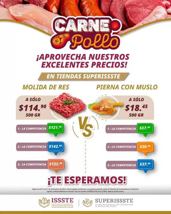 Catálogo SuperISSSTE en Tijuana | Ofertas principales para todos los clientes | 2025-12-15T00:00:00.000Z - 2025-12-21T00:00:00.000Z