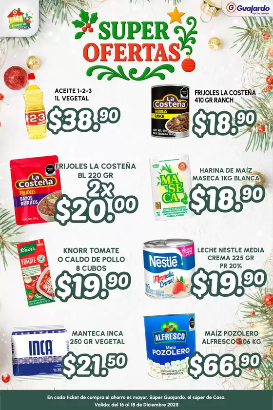 Catálogo Guajardo en Ecatepec de Morelos | Excelente oferta para todos los clientes | 2025-12-16T00:00:00.000Z - 2025-12-18T00:00:00.000Z