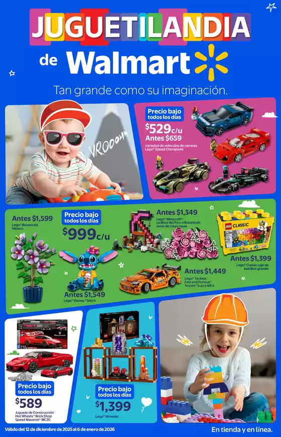 Catálogo Walmart en Kantunilkín | Juguetilandia 2 emergente | 2025-12-12T00:00:00.000Z - 2026-01-06T00:00:00.000Z
