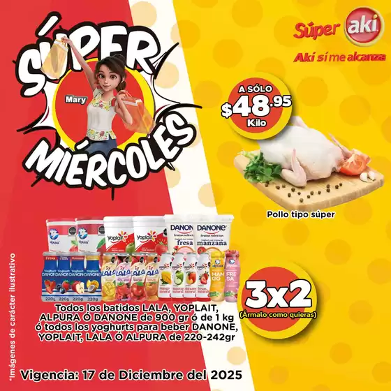 Catálogo Súper Aki en Kantunilkín | Nuestras mejores ofertas para ti | 2025-12-17T00:00:00.000Z - 2025-12-17T00:00:00.000Z