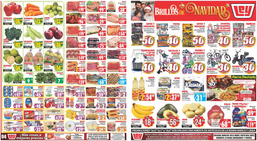 Catálogo Casa Ley en Pedro Escobedo | Ofertas principales para todos los cazadores de gangas | 2025-12-18T00:00:00.000Z - 2025-12-19T00:00:00.000Z