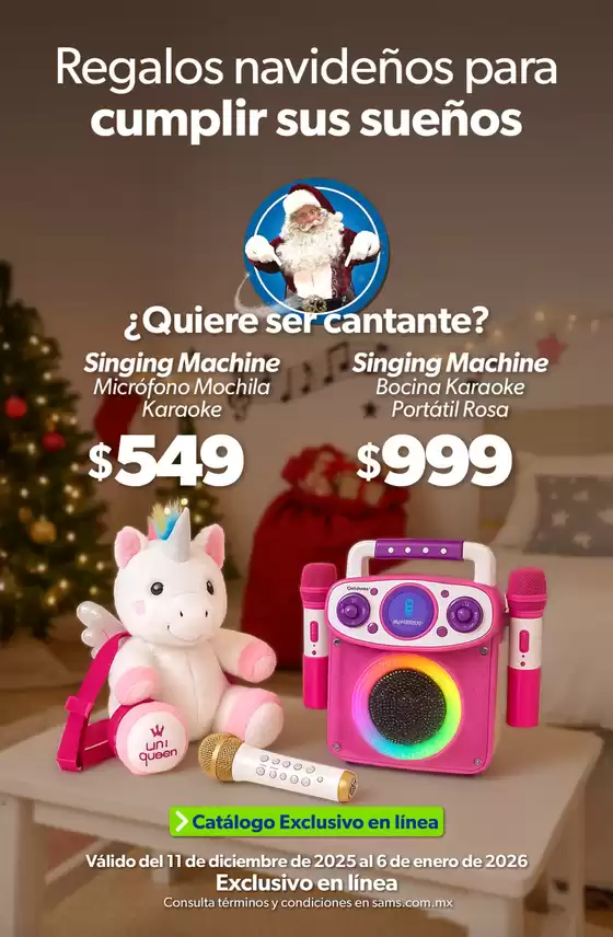 Catálogo Sam's Club en Santa Úrsula Zimatepec | Nuestras mejores gangas | 2025-12-11T00:00:00.000Z - 2026-01-06T00:00:00.000Z