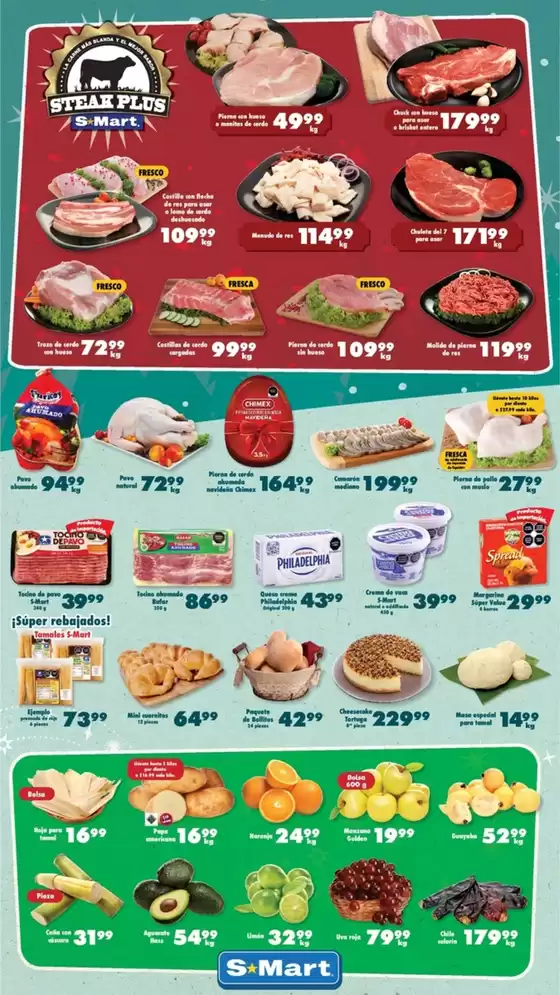 Catálogo S-Mart en Santa Úrsula Zimatepec | Ofertas S-Mart juarez | 2025-12-19T00:00:00.000Z - 2025-12-22T00:00:00.000Z
