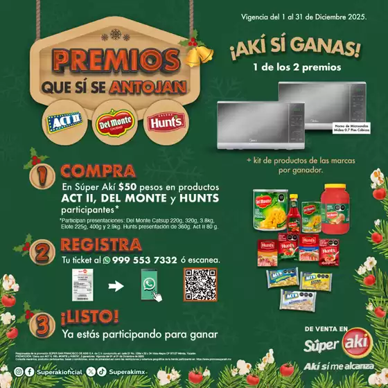 Catálogo Súper Aki | Nuestras mejores gangas | 2025-12-01T00:00:00.000Z - 2025-12-31T00:00:00.000Z