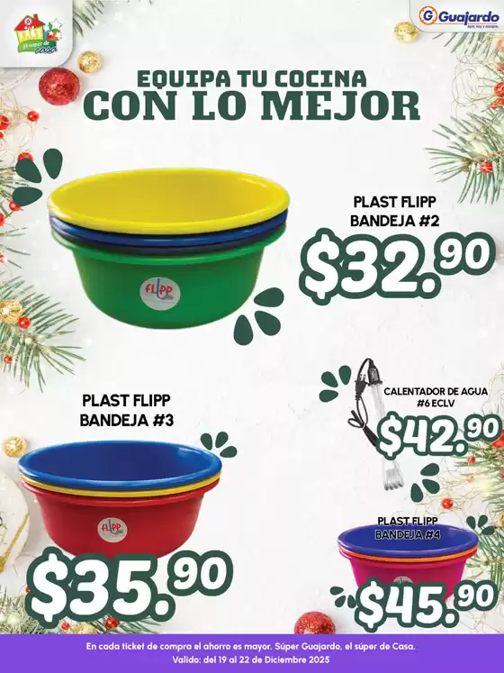 Catálogo Guajardo en Tulancingo | Ahorra ahora con nuestras ofertas | 2025-12-19T00:00:00.000Z - 2025-12-22T00:00:00.000Z