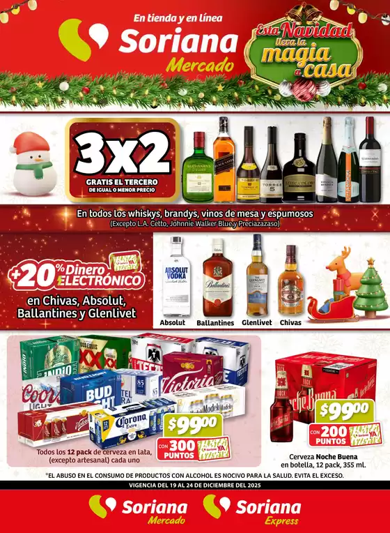 Catálogo Soriana Express | Ofertas y gangas exclusivas | 2025-12-19T00:00:00.000Z - 2025-12-24T00:00:00.000Z