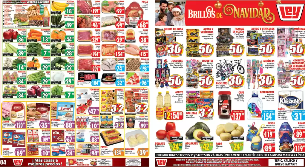 Catálogo Casa Ley en García | Ofertas principales para ahorradores | 2025-12-20T00:00:00.000Z - 2025-12-22T00:00:00.000Z