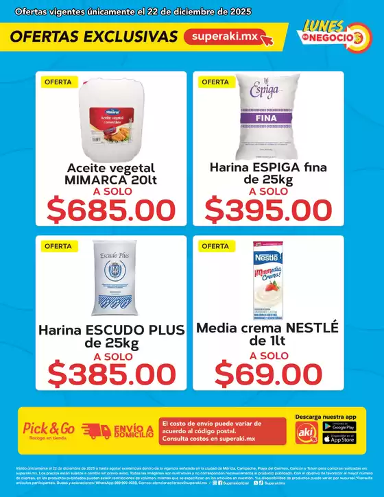 Catálogo Súper Aki | LUNES DE NEGOCIO 22 DIC compressed 1 pages 2 | 2025-12-22T00:00:00.000Z - 2025-12-22T00:00:00.000Z