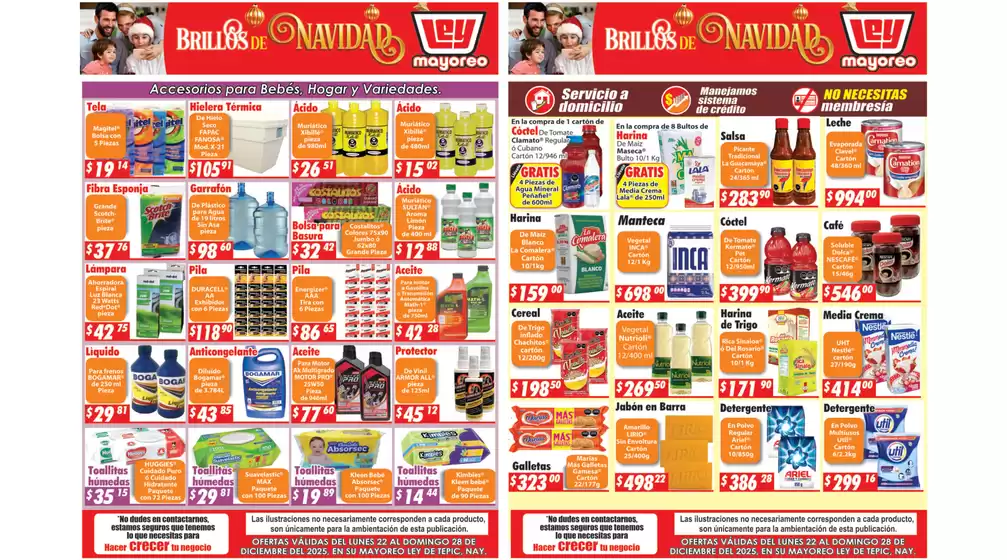 Catálogo Casa Ley en Saltillo | Ofertas y promociones actuales | 2025-12-22T00:00:00.000Z - 2025-12-28T00:00:00.000Z