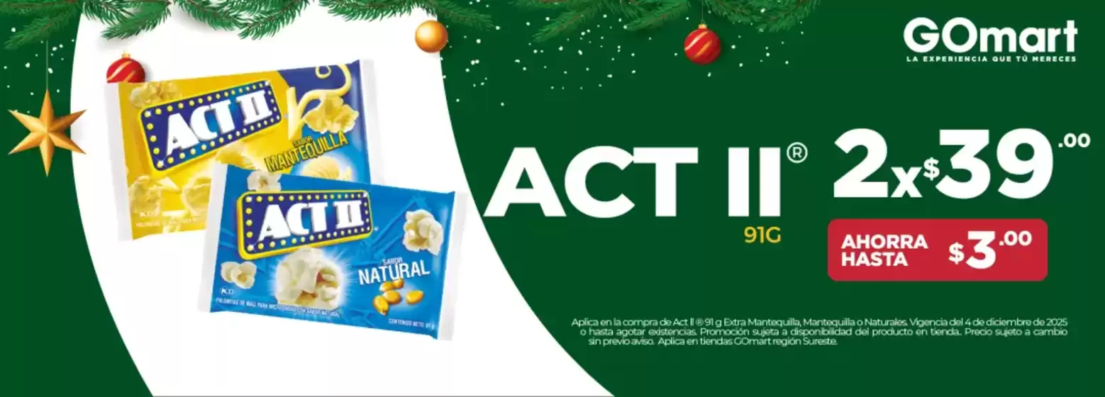 Catálogo Go Mart en Santo Domingo Tehuantepec | Ofertas Go Mart | 2025-12-23T00:00:00.000Z - 2025-12-31T00:00:00.000Z