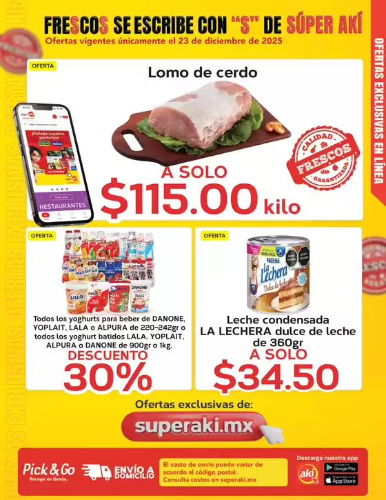 Catálogo Súper Aki | FOLLETO MDF 23 DICIEMBRE compressed pages 2 | 2025-12-23T00:00:00.000Z - 2025-12-23T00:00:00.000Z