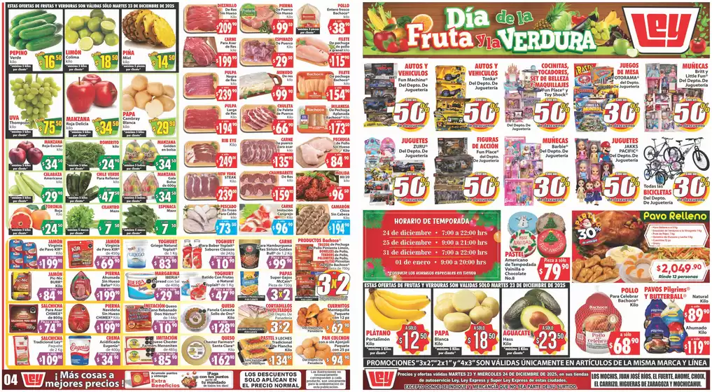 Catálogo Casa Ley en Chihuahua | Ofertas para cazadores de gangas | 2025-12-23T00:00:00.000Z - 2025-12-24T00:00:00.000Z