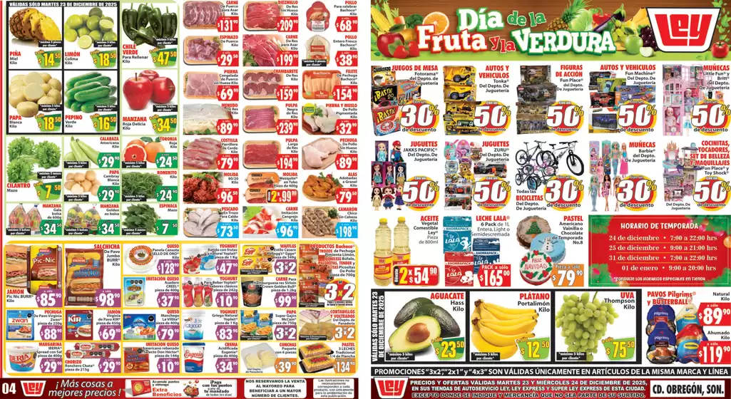 Catálogo Casa Ley en Acámbaro | Descubre ofertas atractivas | 2025-12-23T00:00:00.000Z - 2025-12-24T00:00:00.000Z