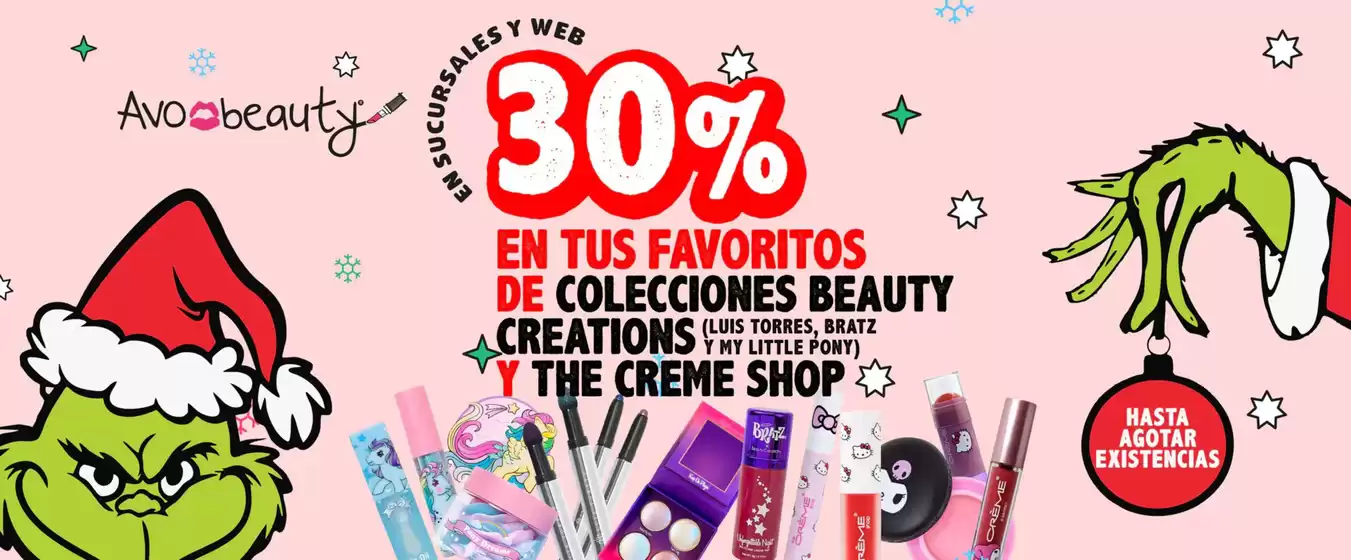 Catálogo AVO Beauty en Monterrey | 30% de descuento | 2025-12-24T00:00:00.000Z - 2025-12-31T00:00:00.000Z