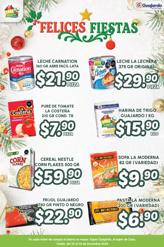 Catálogo Guajardo en Santiago de Querétaro | Ofertas Guajardo | 2025-12-23T00:00:00.000Z - 2025-12-25T00:00:00.000Z