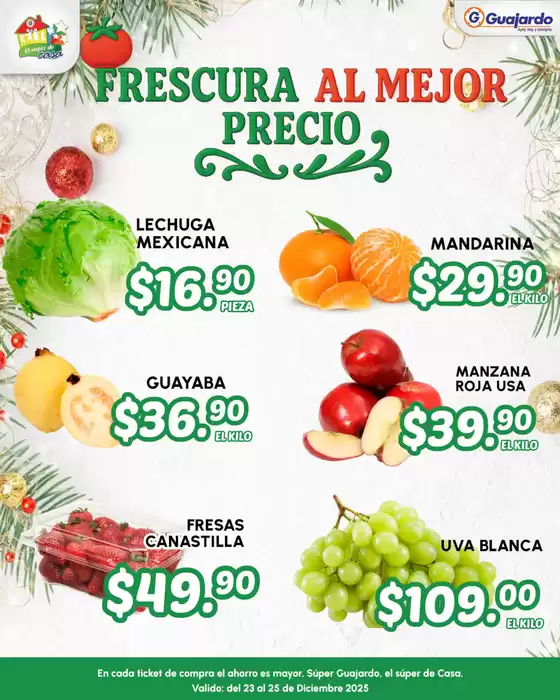 Catálogo Guajardo en Santiago de Querétaro | Gangas y ofertas actuales | 2025-12-23T00:00:00.000Z - 2025-12-25T00:00:00.000Z