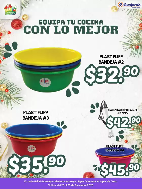 Catálogo Guajardo en Santiago de Querétaro | Excelente oferta para cazadores de gangas | 2025-12-23T00:00:00.000Z - 2025-12-25T00:00:00.000Z