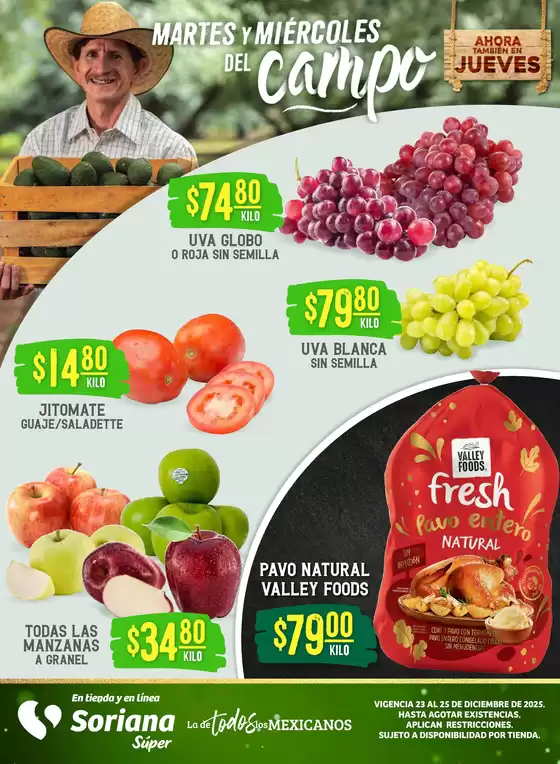 Catálogo Soriana Súper en Heróica Guaymas | Promociones actuales | 2025-12-23T00:00:00.000Z - 2025-12-25T00:00:00.000Z