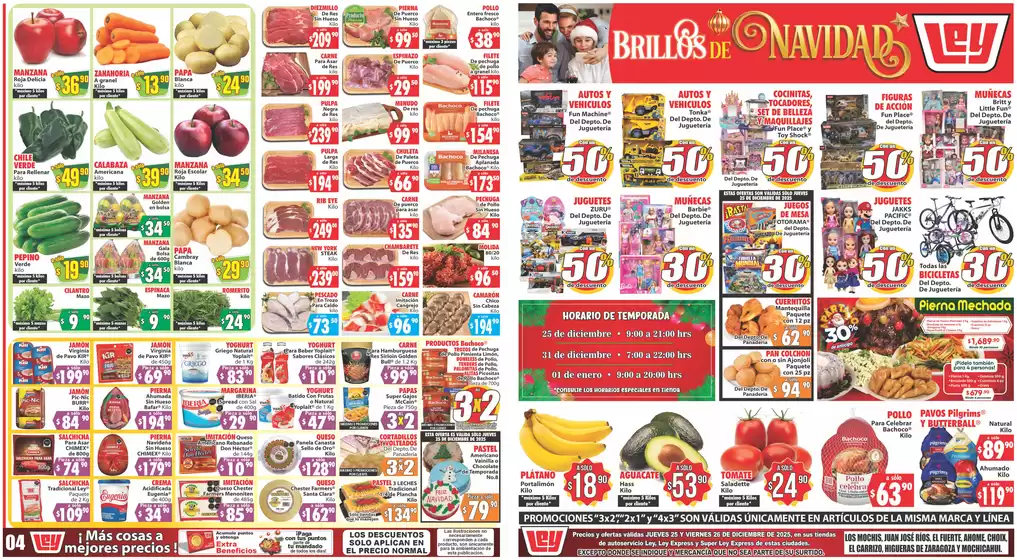 Catálogo Casa Ley en San Nicolás de los Garza | Ofertas exclusivas para nuestros clientes | 2025-12-25T00:00:00.000Z - 2025-12-26T00:00:00.000Z