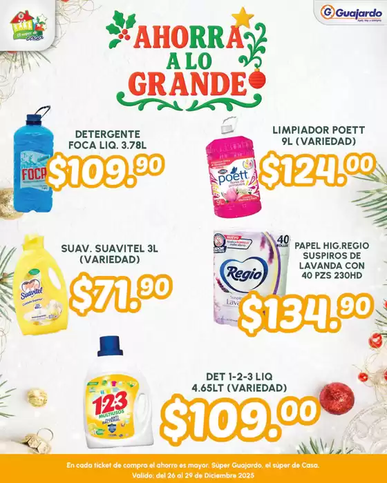 Catálogo Guajardo en Tijuana | Nuestras mejores gangas | 2025-12-26T00:00:00.000Z - 2025-12-29T00:00:00.000Z