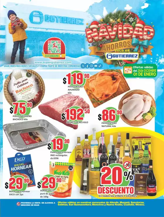 Catálogo Super Gutierrez | Nuestras mejores ofertas para ti | 2025-12-26T00:00:00.000Z - 2026-01-01T00:00:00.000Z